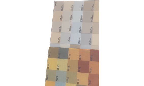 BIPV Fassadenmodell klein mit 8 Modulen und Stände
